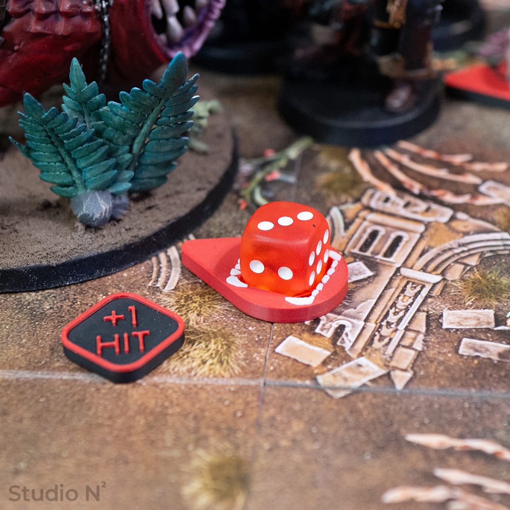 Wound Dice Tracker 12mm – Monster