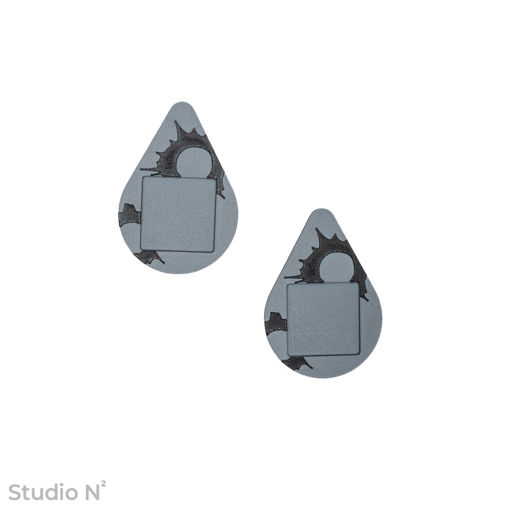 Wound Dice Tracker 16mm – Bullet Hole