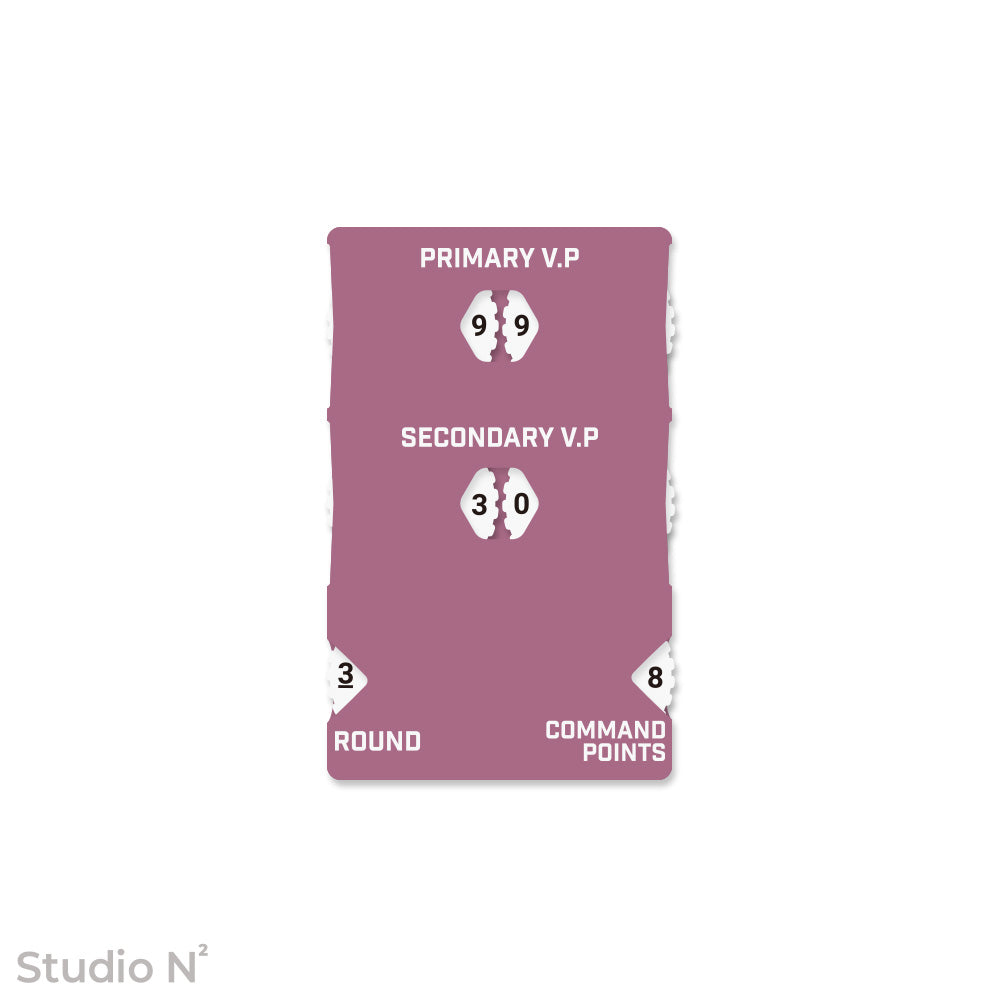 Battle Tracker - Double フルオーダー｜warhammer 40k向けのポイント管理ができるトラッカーです