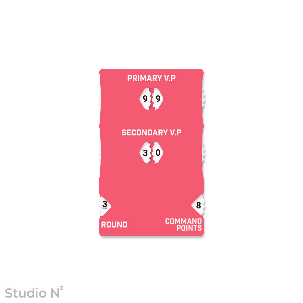 Battle Tracker - Double フルオーダー｜warhammer 40k向けのポイント管理ができるトラッカーです