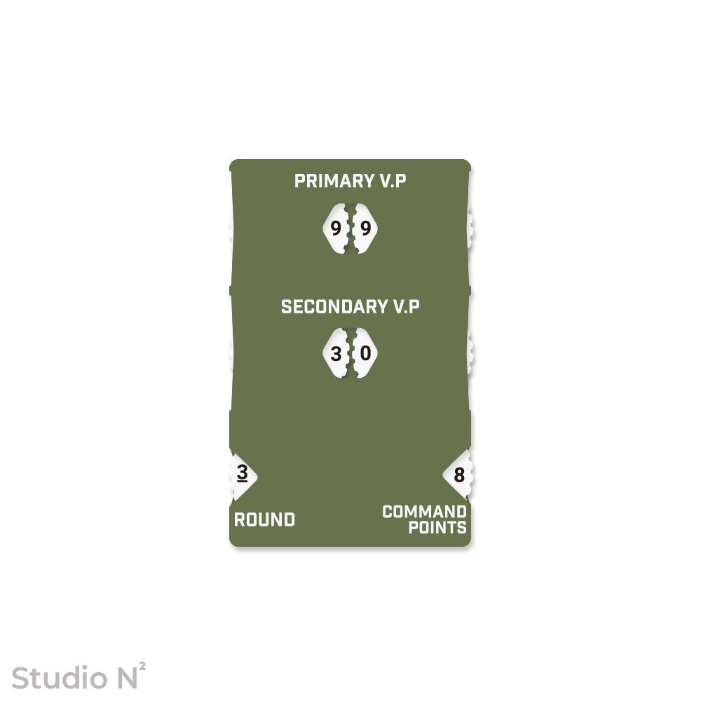 Battle Tracker - Double フルオーダー｜warhammer 40k向けのポイント管理ができるトラッカーです