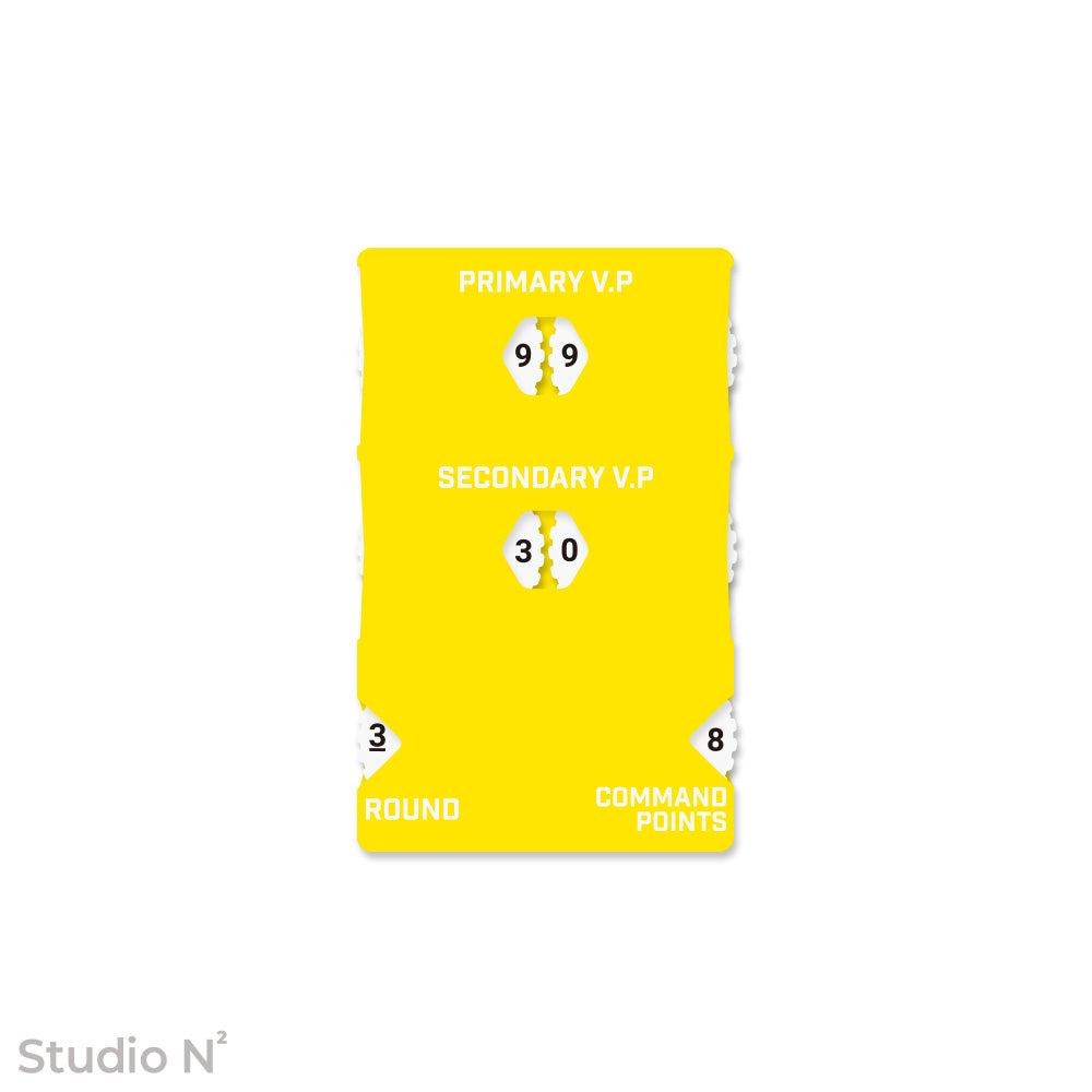 Battle Tracker - Double フルオーダー｜warhammer 40k向けのポイント管理ができるトラッカーです