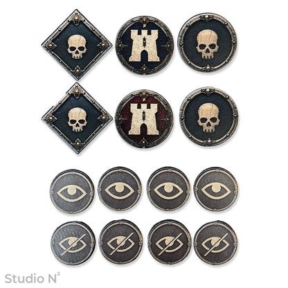 Battle Sigil Markers – Standard｜40k 11版対応 片面印刷マーカー