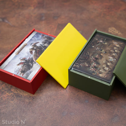 CardRig Semi-Custom | Slide-Type Hard Case Perfectly Sized for 70 × 120 mm Cards