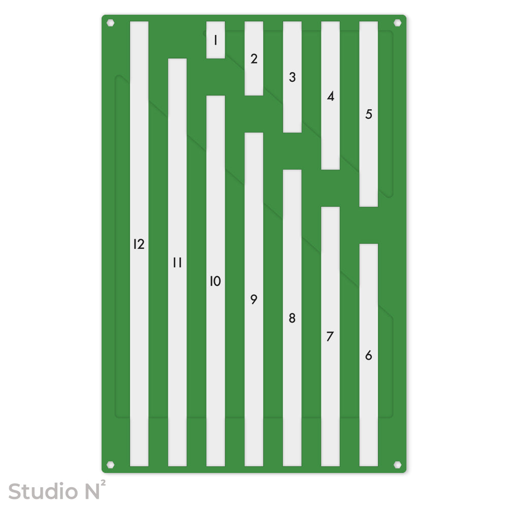 Inch Rack 12｜1〜12インチを素早く測れるレンジツール