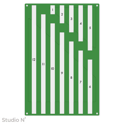 Inch Rack 12｜1〜12インチを素早く測れるレンジツール