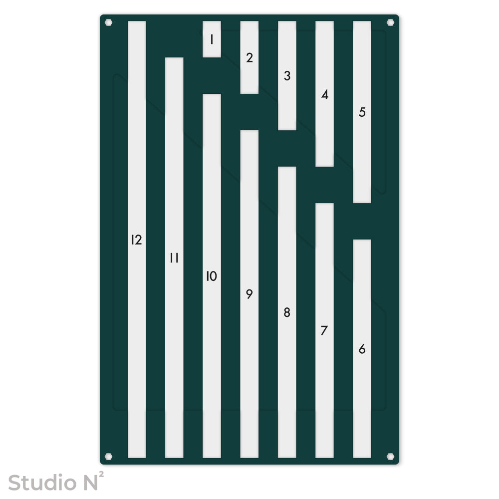 Inch Rack 12｜1〜12インチを素早く測れるレンジツール