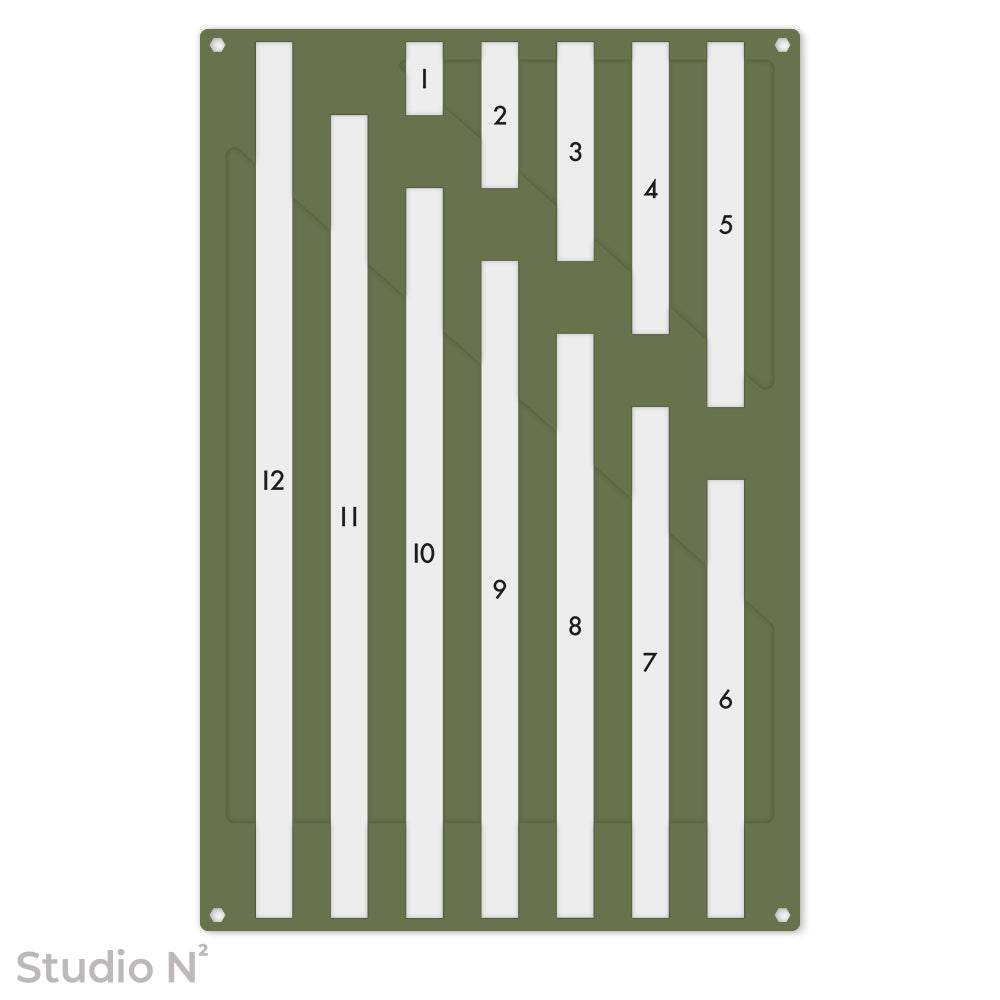 Inch Rack 12｜1〜12インチを素早く測れるレンジツール