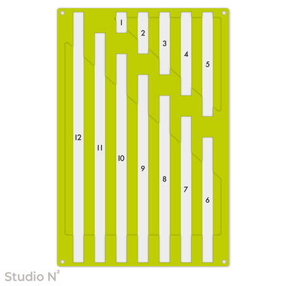 Inch Rack 12｜1〜12インチを素早く測れるレンジツール