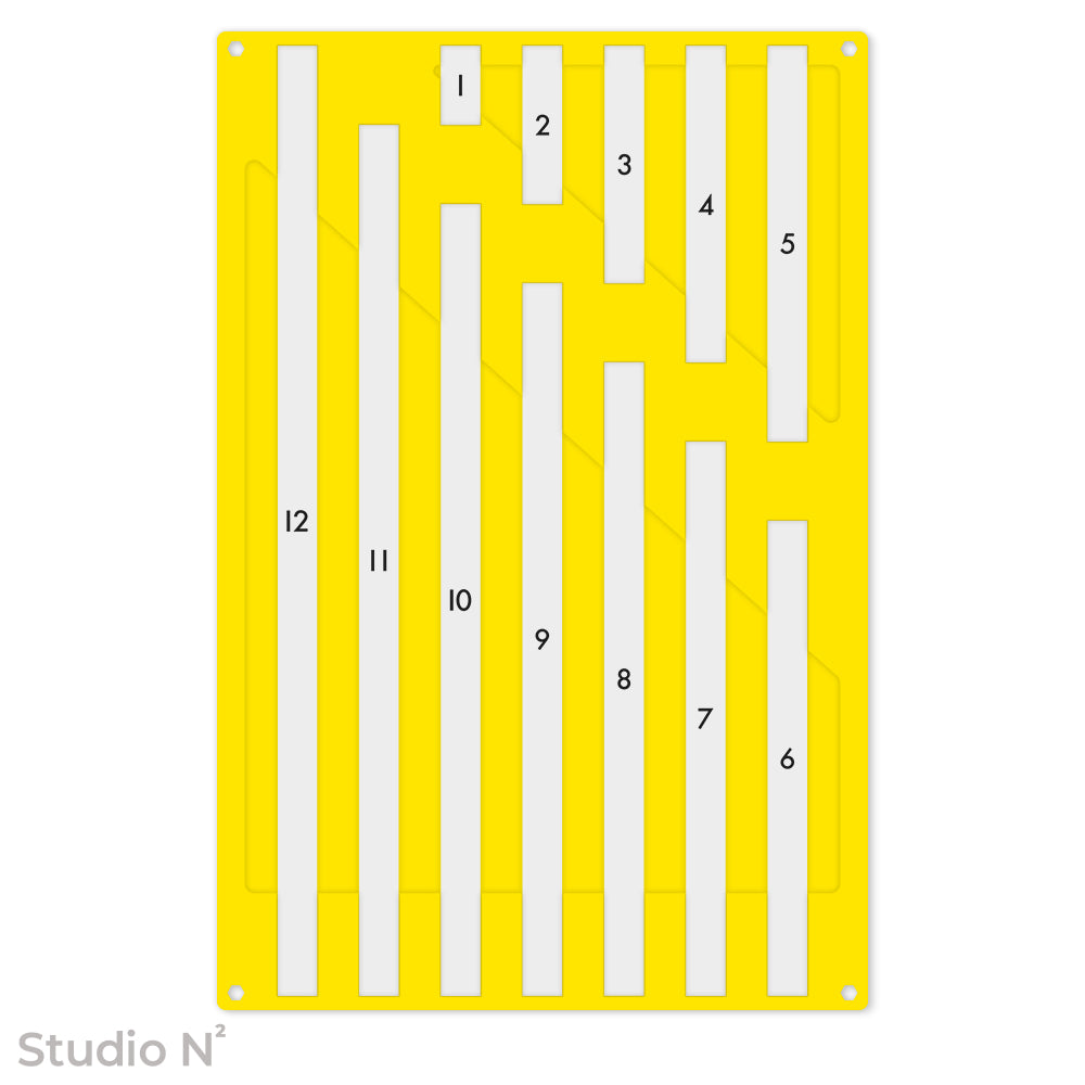 Inch Rack 12｜1〜12インチを素早く測れるレンジツール