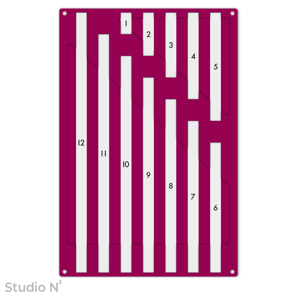 Inch Rack 12｜1〜12インチを素早く測れるレンジツール