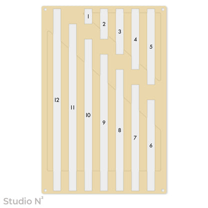 Inch Rack 12｜1〜12インチを素早く測れるレンジツール