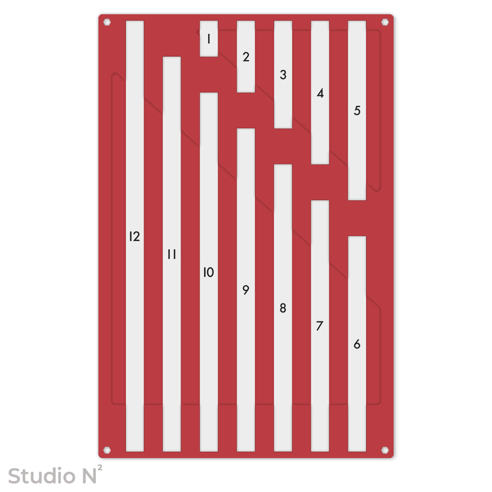 Inch Rack 12｜1〜12インチを素早く測れるレンジツール