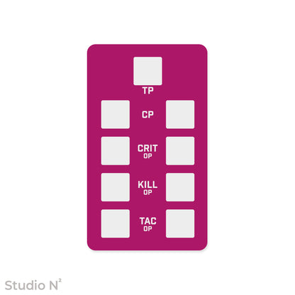 KT Dice Board Duo｜キルチーム用の二人で使えるスコア管理トレイ✧
