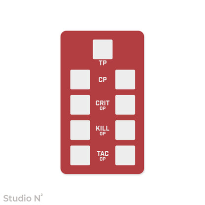 KT Dice Board Duo｜キルチーム用の二人で使えるスコア管理トレイ✧
