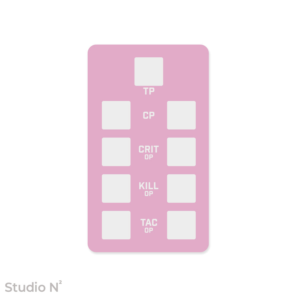 KT Dice Board Duo｜キルチーム用の二人で使えるスコア管理トレイ✧