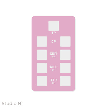 KT Dice Board Duo｜キルチーム用の二人で使えるスコア管理トレイ✧