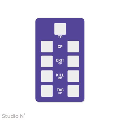 KT Dice Board Duo｜キルチーム用の二人で使えるスコア管理トレイ✧