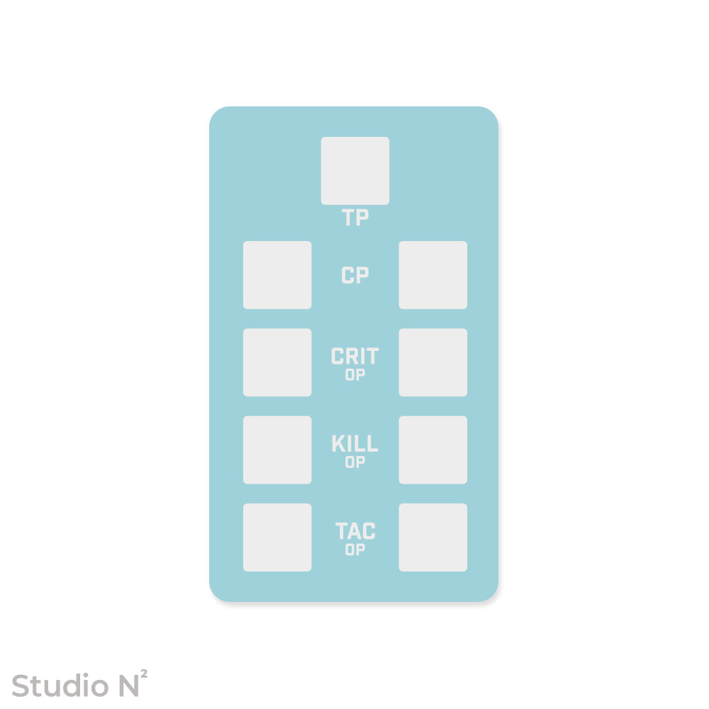 KT Dice Board Duo｜キルチーム用の二人で使えるスコア管理トレイ✧