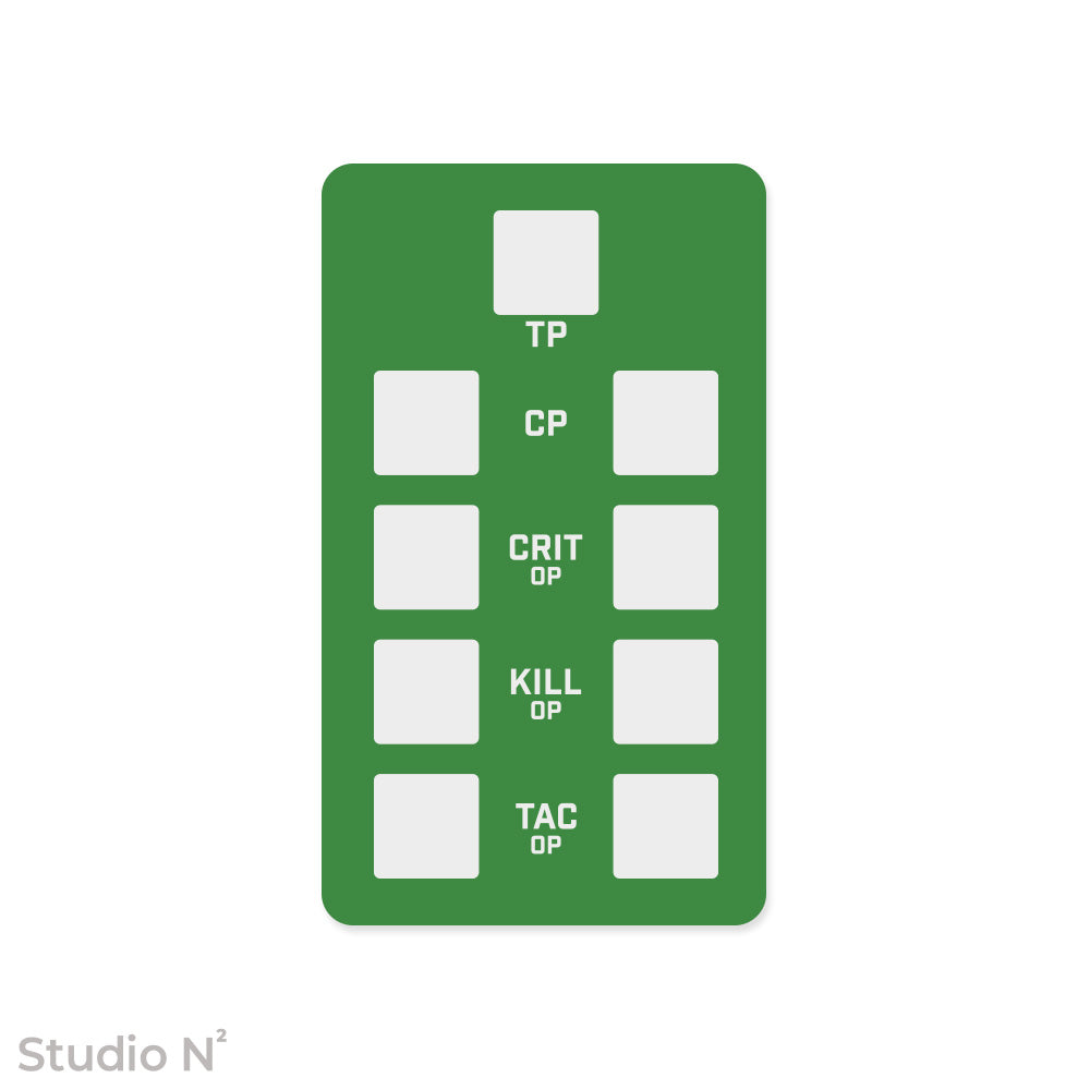 KT Dice Board Duo｜キルチーム用の二人で使えるスコア管理トレイ✧