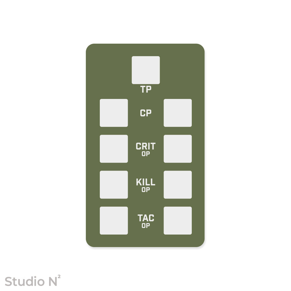KT Dice Board Duo｜キルチーム用の二人で使えるスコア管理トレイ✧