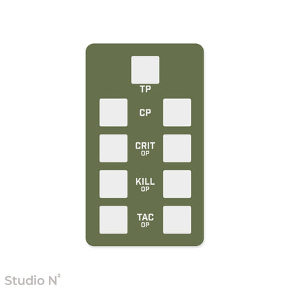 KT Dice Board Duo｜キルチーム用の二人で使えるスコア管理トレイ✧