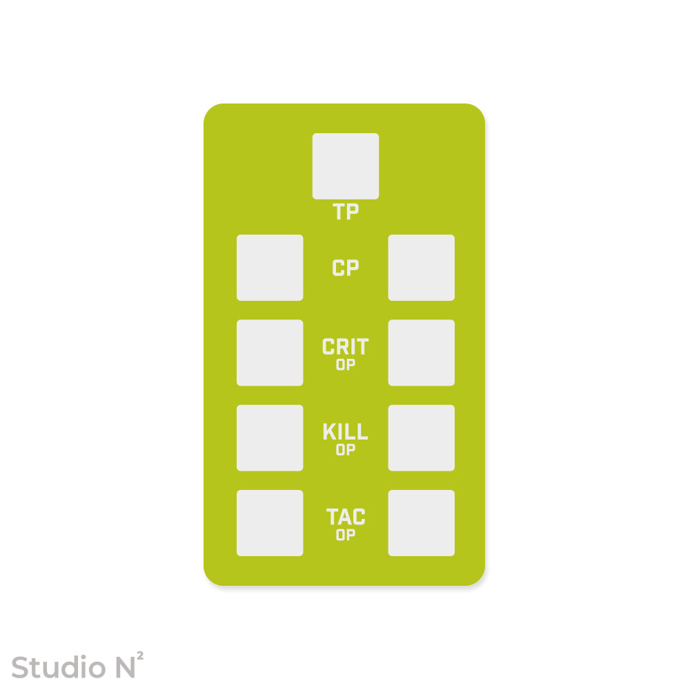 KT Dice Board Duo｜キルチーム用の二人で使えるスコア管理トレイ✧