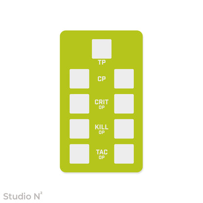 KT Dice Board Duo｜キルチーム用の二人で使えるスコア管理トレイ✧
