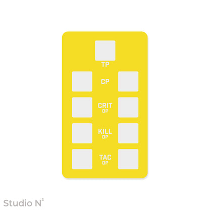 KT Dice Board Duo｜キルチーム用の二人で使えるスコア管理トレイ✧