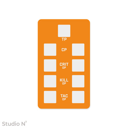 KT Dice Board Duo｜キルチーム用の二人で使えるスコア管理トレイ✧