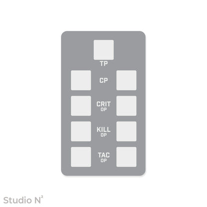 KT Dice Board Duo｜キルチーム用の二人で使えるスコア管理トレイ✧
