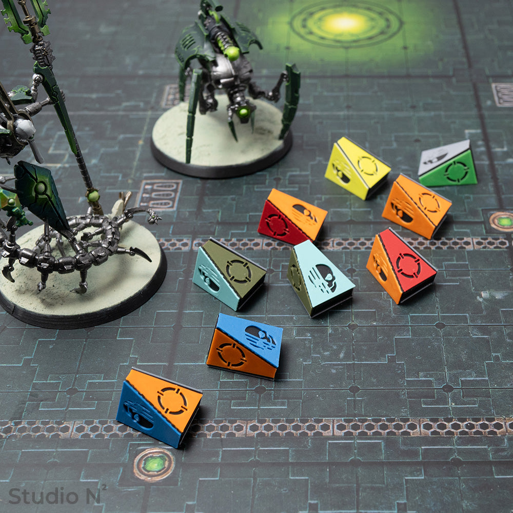 Quad Stance Tracker – KT　フルオーダー｜KILL TEAM用 スタンス管理4面トラッカー