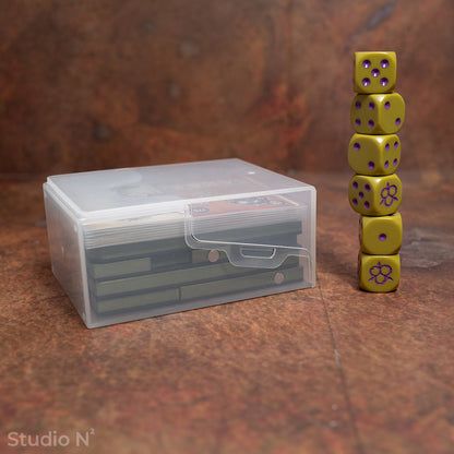 WC Dice Board - Modular Type｜ウォークライ用のファイターカードサイズに分割できるダイス管理トレイ✧