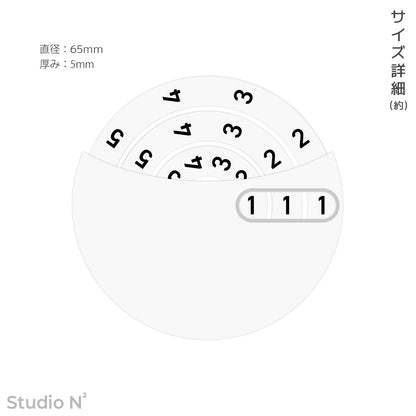 グランカウンター（0〜999）- セミオーダー