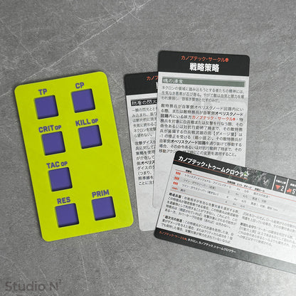 KT Dice Board｜キルチーム用のスコア管理トレイ✧