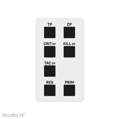 KT Dice Board｜キルチーム用のスコア管理トレイ✧