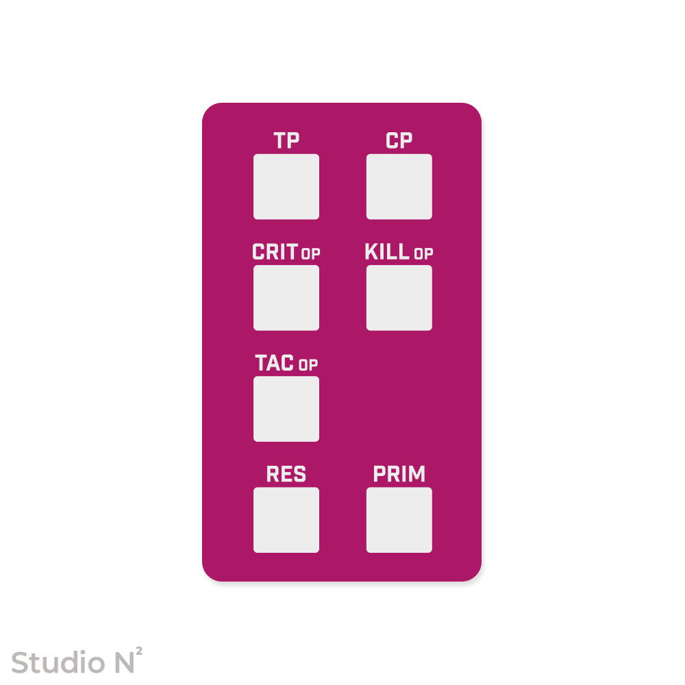KT Dice Board｜キルチーム用のスコア管理トレイ✧