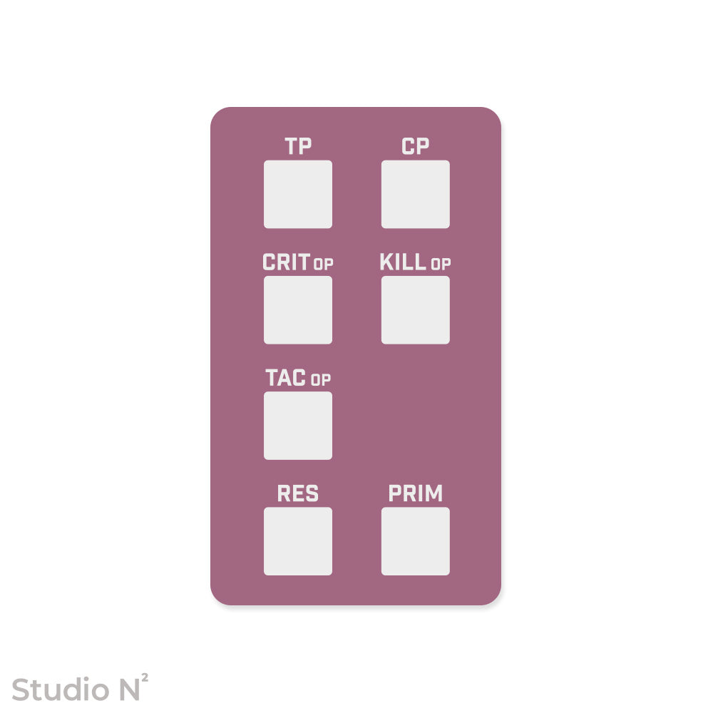 KT Dice Board｜キルチーム用のスコア管理トレイ✧