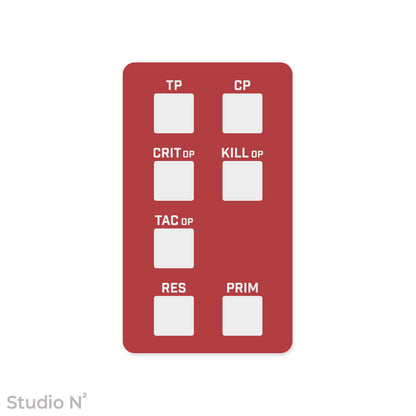 KT Dice Board｜キルチーム用のスコア管理トレイ✧