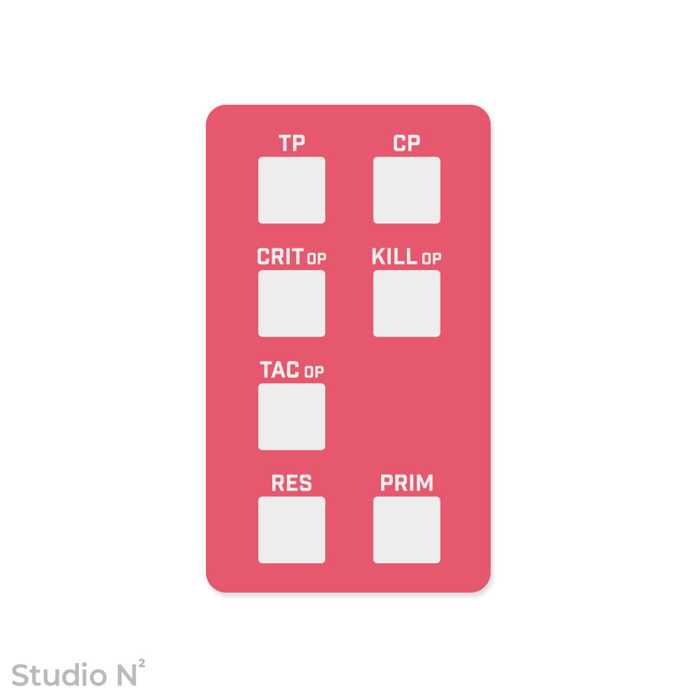 KT Dice Board｜キルチーム用のスコア管理トレイ✧