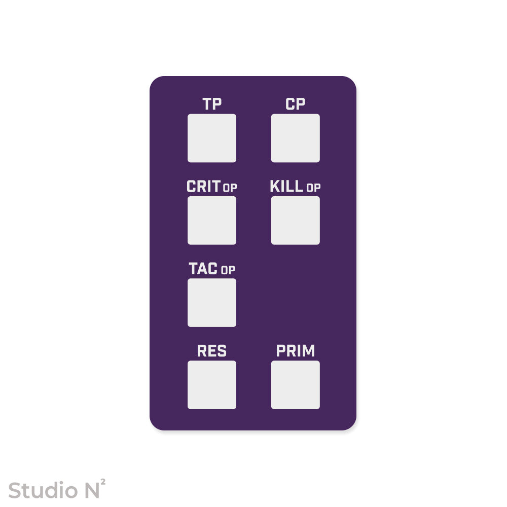 KT Dice Board｜キルチーム用のスコア管理トレイ✧