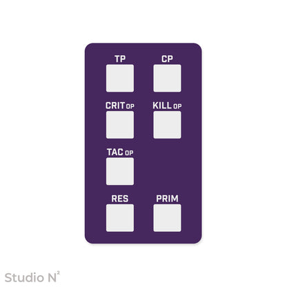 KT Dice Board｜キルチーム用のスコア管理トレイ✧