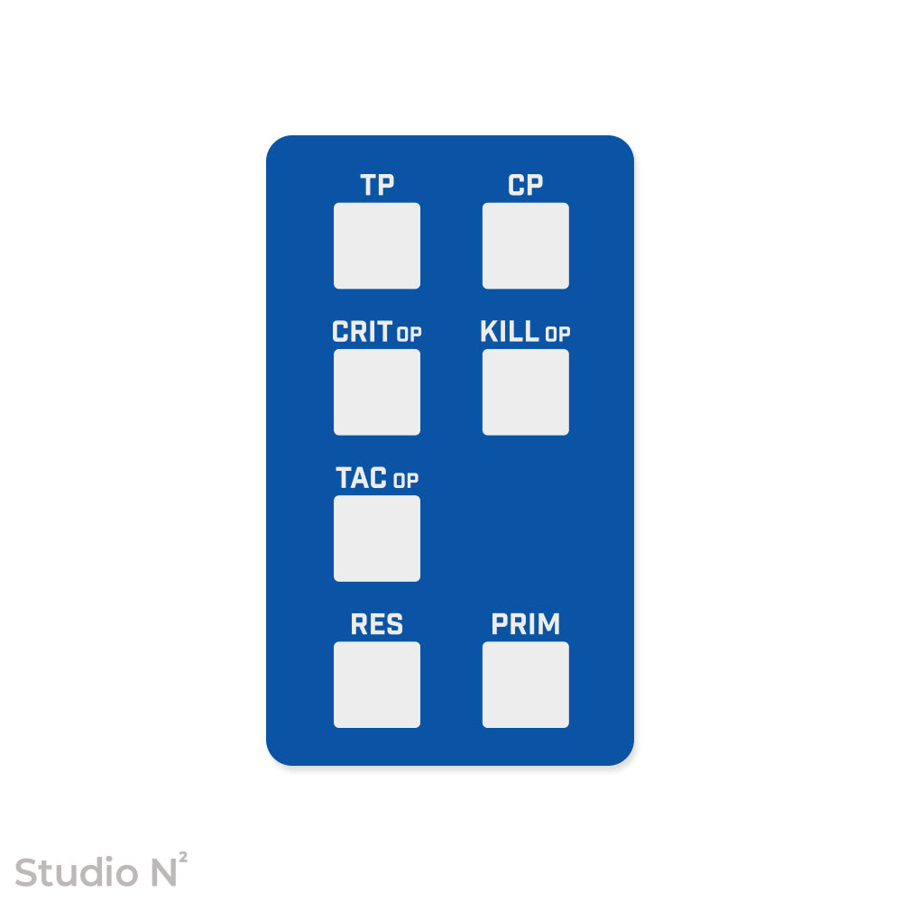 KT Dice Board｜キルチーム用のスコア管理トレイ✧
