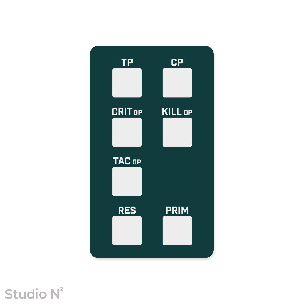 KT Dice Board｜キルチーム用のスコア管理トレイ✧