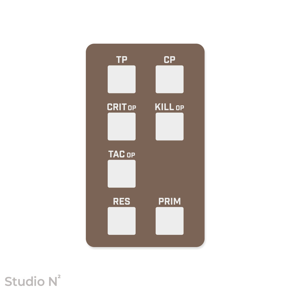 KT Dice Board｜キルチーム用のスコア管理トレイ✧