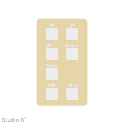 KT Dice Board｜キルチーム用のスコア管理トレイ✧