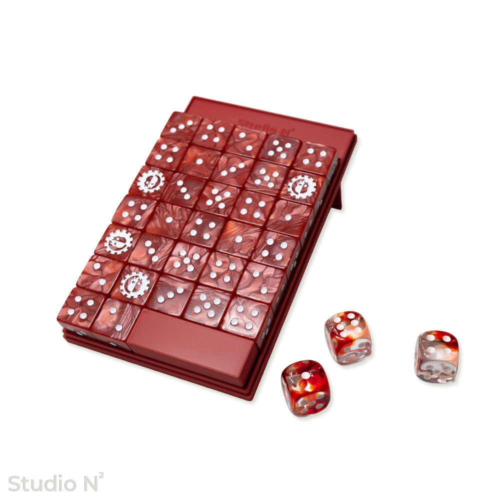 16mm用ダイスケース＆ストッカー「おダイス箱35」｜最大35個収納可能