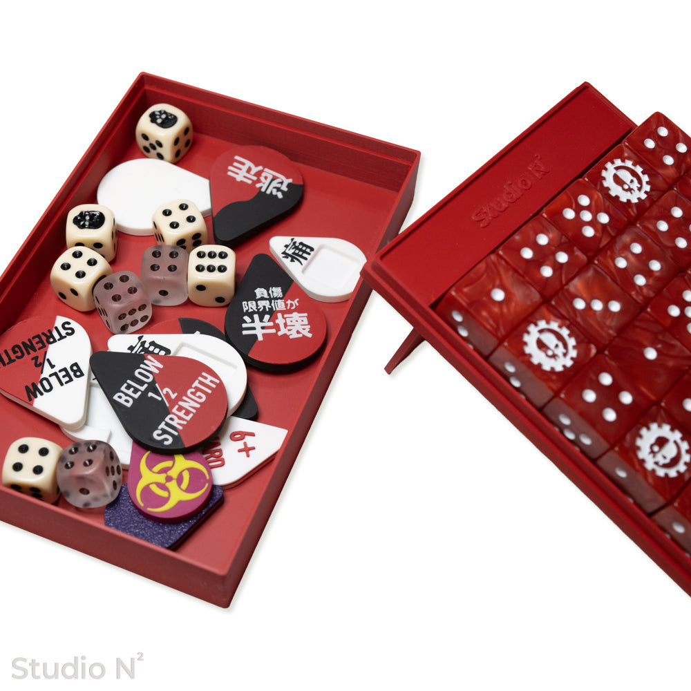 16mm用ダイスケース＆ストッカー「おダイス箱35」｜最大35個収納可能