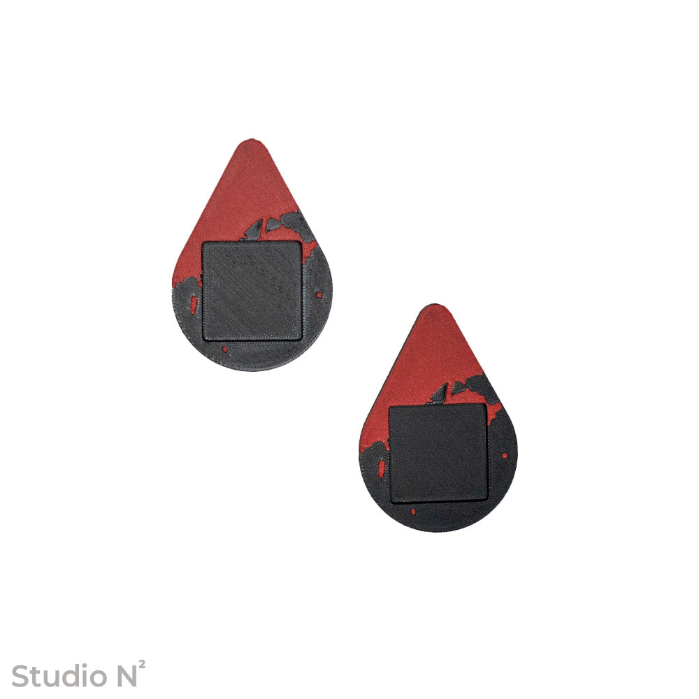 Wounds Dice Tracker 12mm Blood Splash